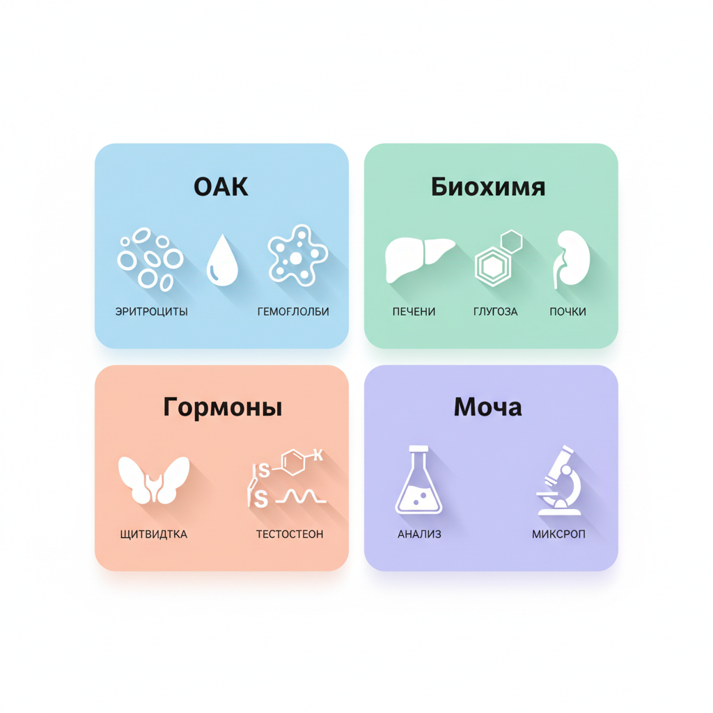 Спортсмен сдаёт кровь на анализы в медицинской лаборатории