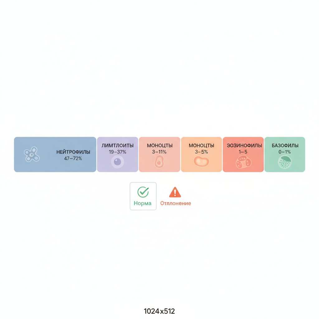 Виды лейкоцитов и их роль в иммунной защите организма