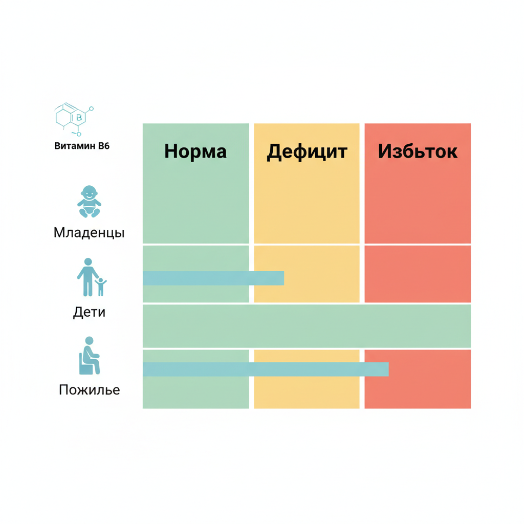 витамин B6 функции в организме человека